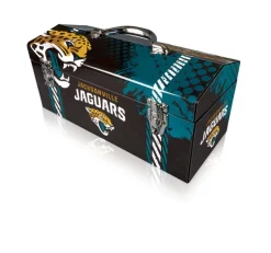 Windco 16.25 in. Jacksonville Jaguars Art Deco Tool Box Multicolored