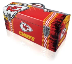 Windco 16.25 in. Kansas City Chiefs Art Deco Tool Box Multicolored
