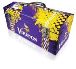 Windco 16.25 in. Minnesota Vikings Art Deco Tool Box