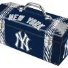Windco 16.25 in. New York Yankees Art Deco Tool Box Blue/Gray