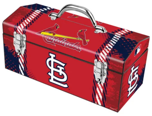 Windco 16.25 in. St. Louis Cardinals Art Deco Tool Box Multicolored