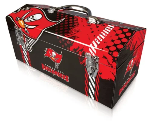 Windco 16.25 in. Tampa Bay Buccaneers Art Deco Tool Box