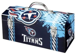 Windco 16.25 in. Tennessee Titans Art Deco Tool Box Multicolored