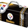 Windco Steel Pittsburgh Steelers Art Decor Tool Box 7.1 W x 7.75 H in.