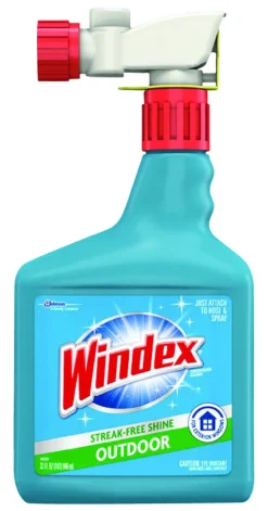 Windex 10122 32 Oz Windex® Outdoor Glass Cleaner With Sprayer (Pack Of 8)