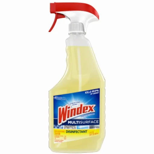 Windex No Scent Multi-Surface Cleaner, Protector and Deodorizer Liquid 23 oz. (Pack of 8)