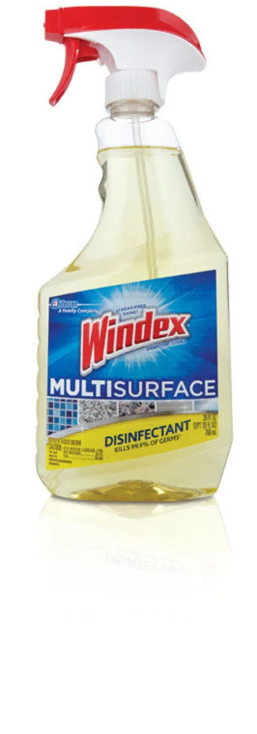 Windex No Scent Multi-Surface Cleaner, Protector and Deodorizer Liquid 23 oz. (Pack of 8)