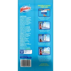 Windex Outdoor All-In-One No Scent Glass Cleaner Refill 2 pk Wipes