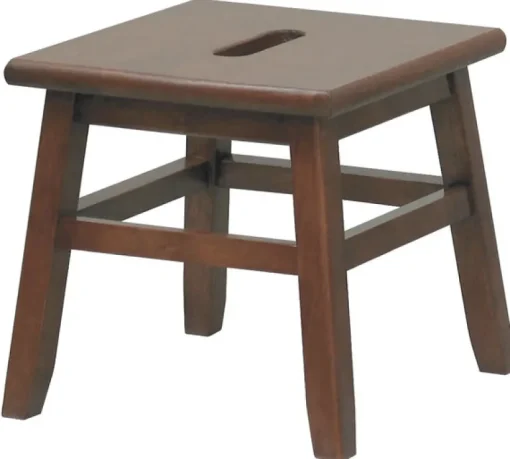 Winsome Wood 94213 Walnut Conductor Step Stool (Pack of 6)