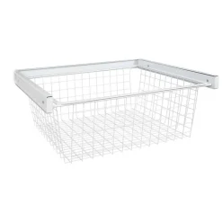 WIRE BASKET 8.5" WHT