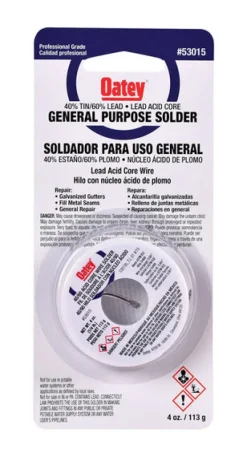 WIRE SLDR 40/60 AC 1/4LB
