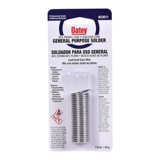 WIRE SLDR 40/60 AC 1.5OZ