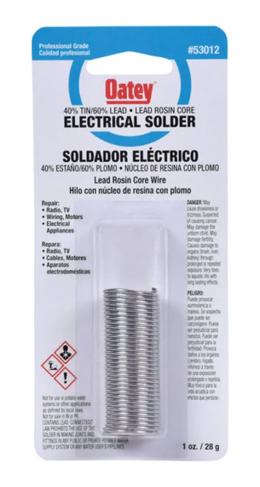 WIRE SLDR 40/60 RC 1OZ