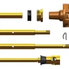 Woodford 1/2 in. MIP in. Hose Anti-Siphon Brass Adjustable Operating Rod