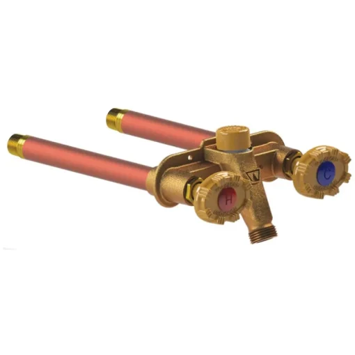 Woodford 1/2 in. MIP in. Hose Anti-Siphon Brass Adjustable Operating Rod