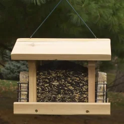 Woodlink Audubon Wild Bird 5 lb Cedar Ranch Double Suet Bird Feeder 4 ports