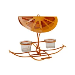 Woodlink Oriole Metal Oriole Fruit and Nut Bird Feeder 4 ports
