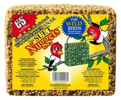 Woodpecker Snak Bird Food Cake With Suet Nuggets, 2.4-Lbs.