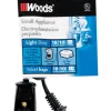 Woods 18/2 HPN 125 V 2 ft. L Small Appliance Cord