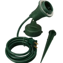 Woods Plastic Yard Master Corded Flood Light Holder