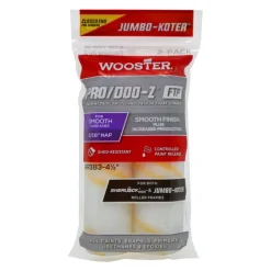 Wooster 3/16 in. x 4.5 in. W Paint Roller Cover 2 pk