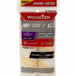 Wooster 3/16 in. x 4.5 in. W Paint Roller Cover 2 pk