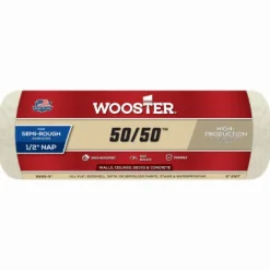 Wooster 50/50 Lambswool Polyester 9 in. W X 1/2 in. Paint Roller Cover 1 pk