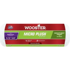 Wooster Microfiber 5/16 in. x 9 in. W Regular Paint Roller Cover 1 pk (Pack of 12)