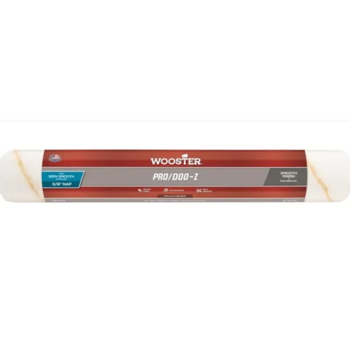 Wooster Pro/Doo-Z Fabric 3/8 in. x 12 in. W Regular Paint Roller Cover 1 pk
