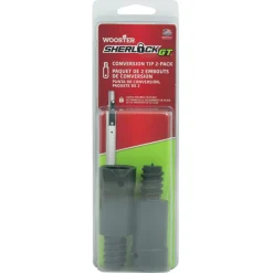 Wooster Sherlock Fiberglass Reinforced Nylon Black Extension Pole Conversion Tips 0.5 Dia. in.