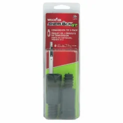 Wooster Sherlock Fiberglass Reinforced Nylon Black Extension Pole Conversion Tips 0.5 Dia. in.