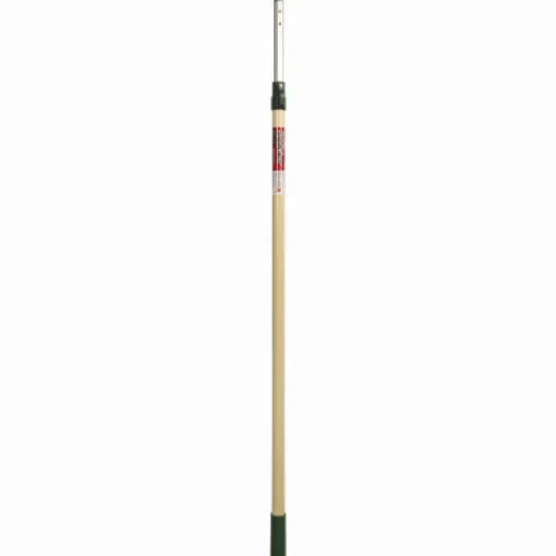 Wooster Sherlock Telescoping 8 ft. L X 1.86 in. D Aluminum/Fiberglass Extension Pole Beige/Green