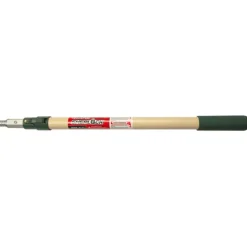Wooster Sherlock Telescoping 4 ft. L X 1.5 in. D Aluminum/Fiberglass Extension Pole Beige/Green