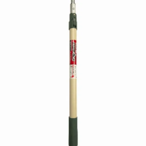 Wooster Sherlock Telescoping 4 ft. L X 1.5 in. D Aluminum/Fiberglass Extension Pole Beige/Green