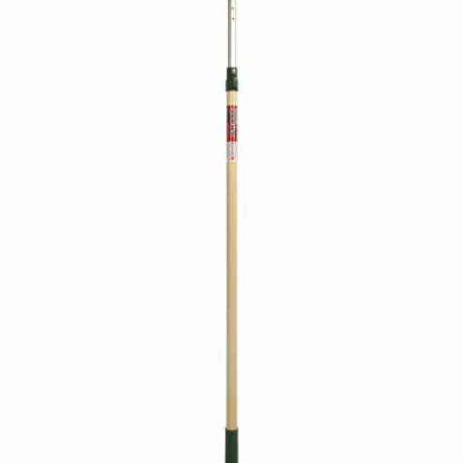 Wooster Sherlock Telescoping 12 ft. L X 1.86 in. D Aluminum/Fiberglass Extension Pole Beige/Green