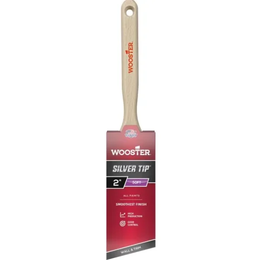 Wooster Silver Tip 2 in. Soft Angle Paint Brush