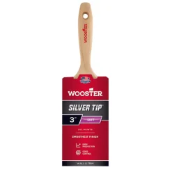 Wooster Silver Tip 3 in. Soft Flat Paint Brush