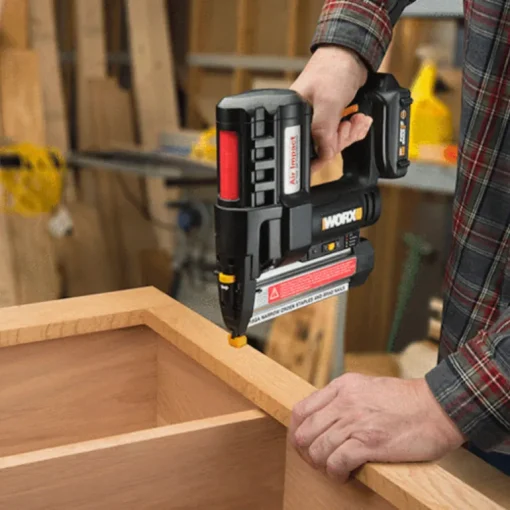 Worx Cordless Full-Sequential Firing Method Brad Nailer and Staple Gun Kit with Case 18 ga. 20V