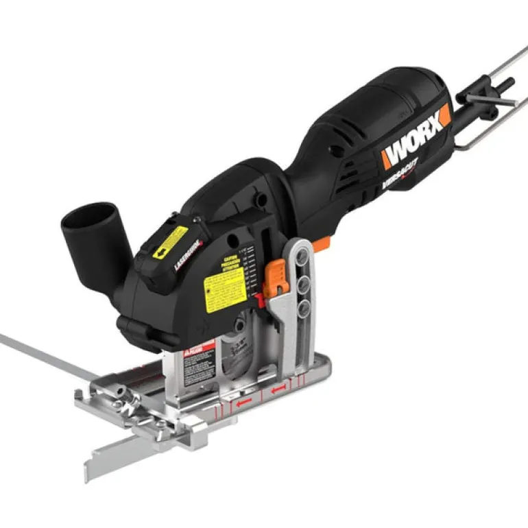 Worx VersaCut 3-3/8 in. Corded Compact Circular Saw Kit 3500 rpm