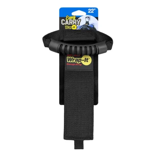 Wrap-It Easy-Carry 22 in. L Black Storage Straps 25 lb. 1 pk