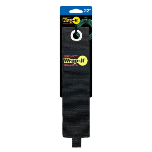 Wrap-It Heavy-Duty 3 in. W X 22 in. L Black Storage Straps 50 lb 1 pk