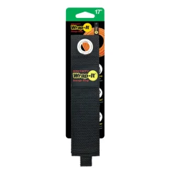 Wrap-It Storage Heavy-Duty 2.5 in. W X 17 in. L Black Storage Straps 50 lb 1 pk