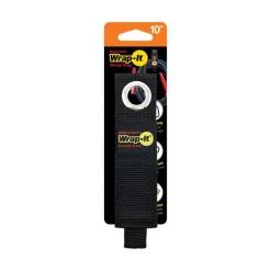 Wrap-It Storage Heavy-Duty 1.5 in. W X 10 in. L Black Storage Straps 50 lb 1 pk