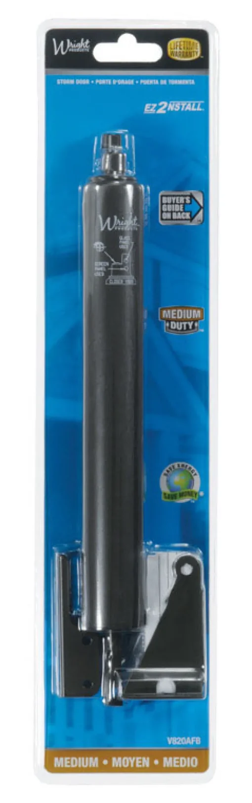 Wright Aluminum Pneumatic Door Closer