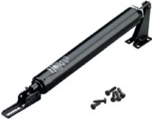 Wright Black Aluminum Pneumatic Door Closer