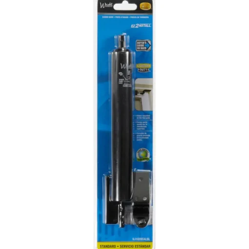 Wright Black Aluminum Pneumatic Door Closer