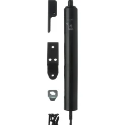 Wright Black Aluminum Pneumatic Door Closer