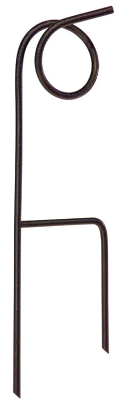 Yard Butler Green Steel Free Standing Hose Guide Stake