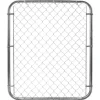 YardGard 48 in. H 12 Ga. Galvanized Silver Metal Chain Link Fence Gate