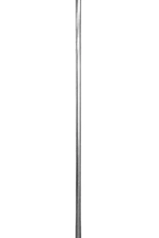 YardGard 96 in. H X 2-3/8 in. W 16 Ga. Metal Chain Link Fence Corner Post